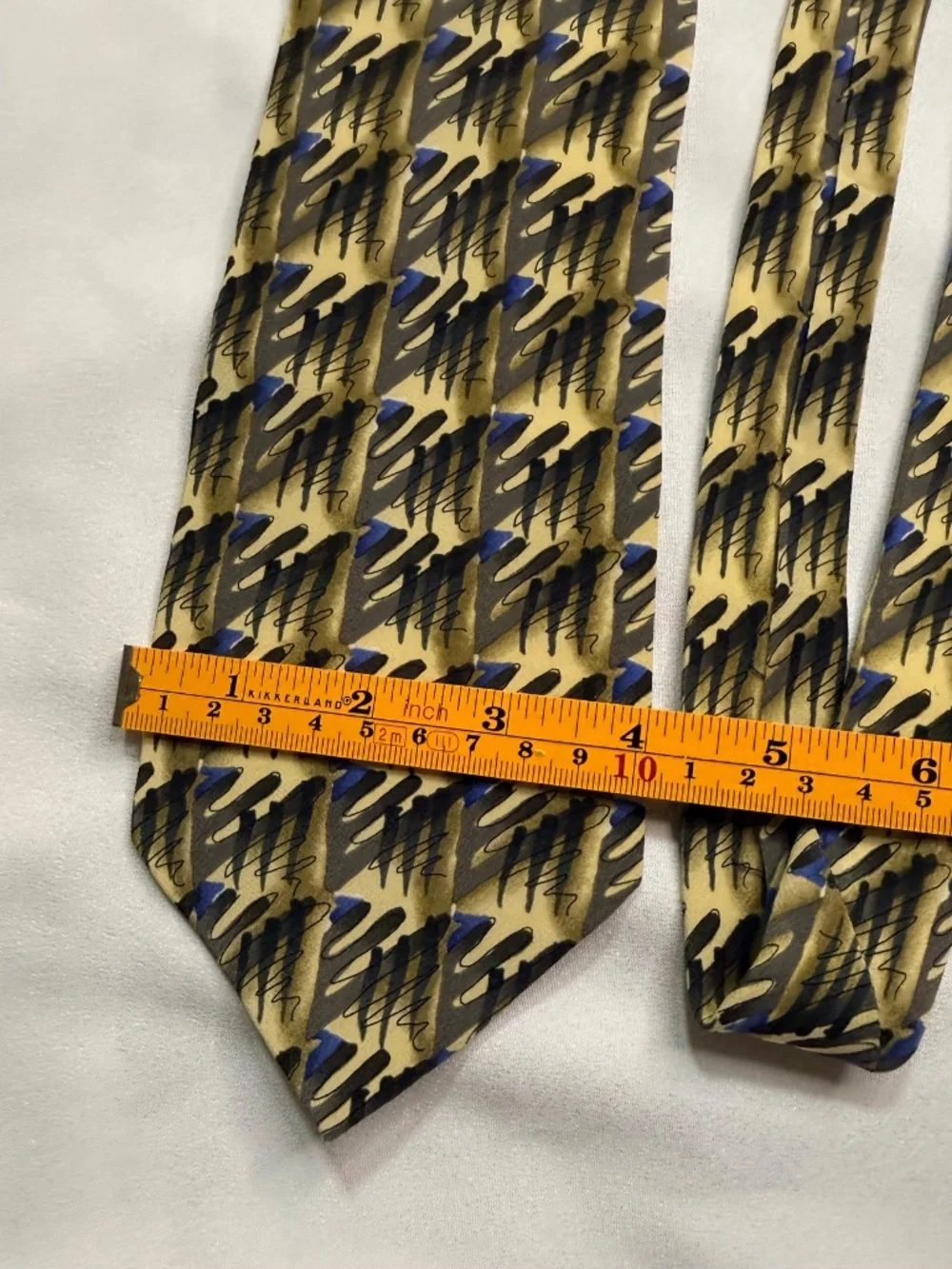 J. Garcia Chicken & C. Collection Eighteen Men's Abstract Geometric Necktie